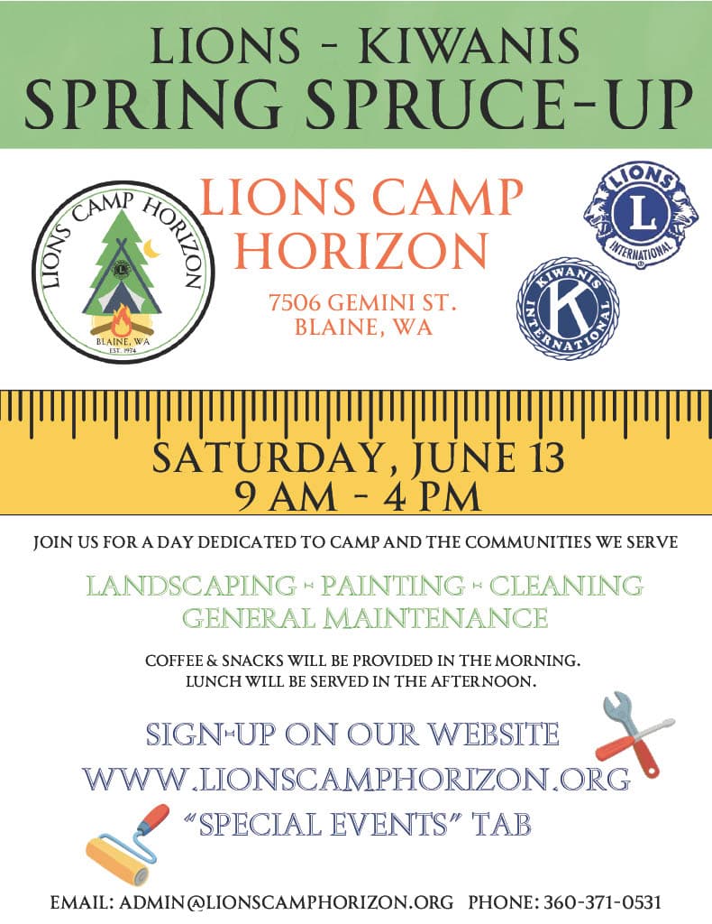 Lions Camp Horizon Flier