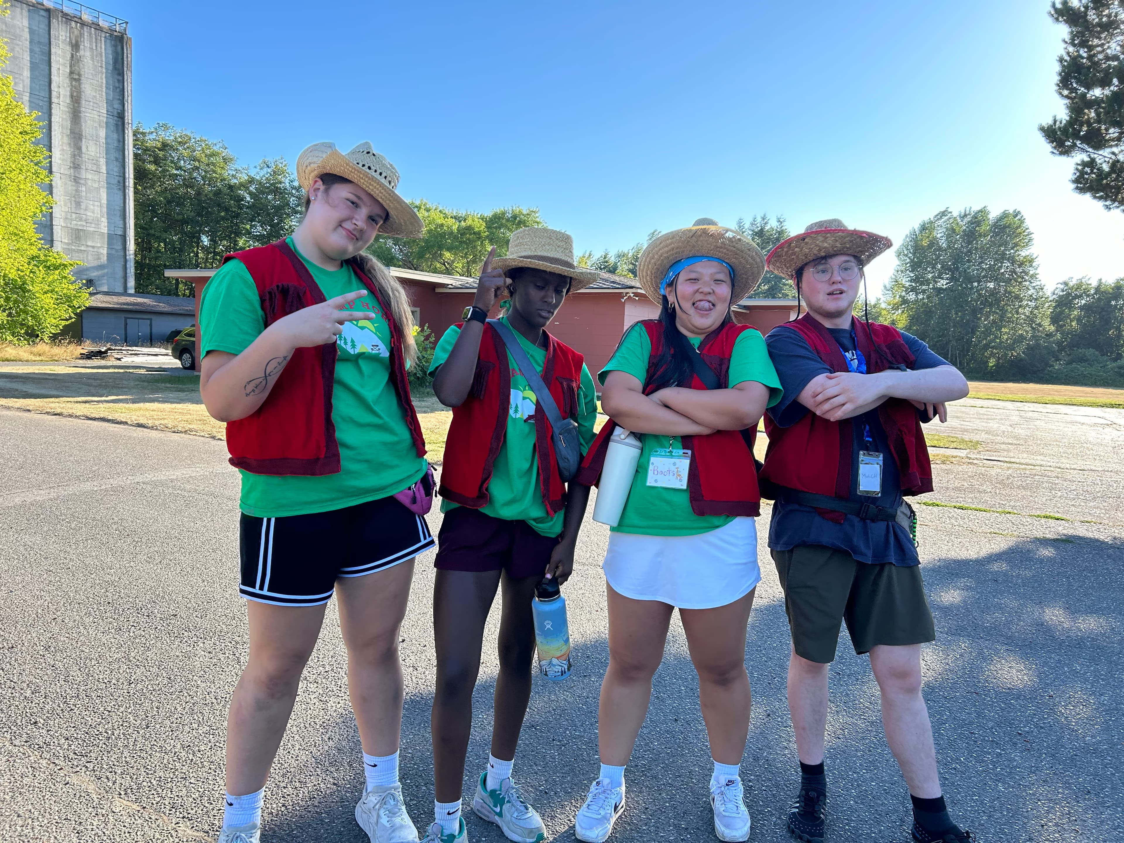 staff having fun