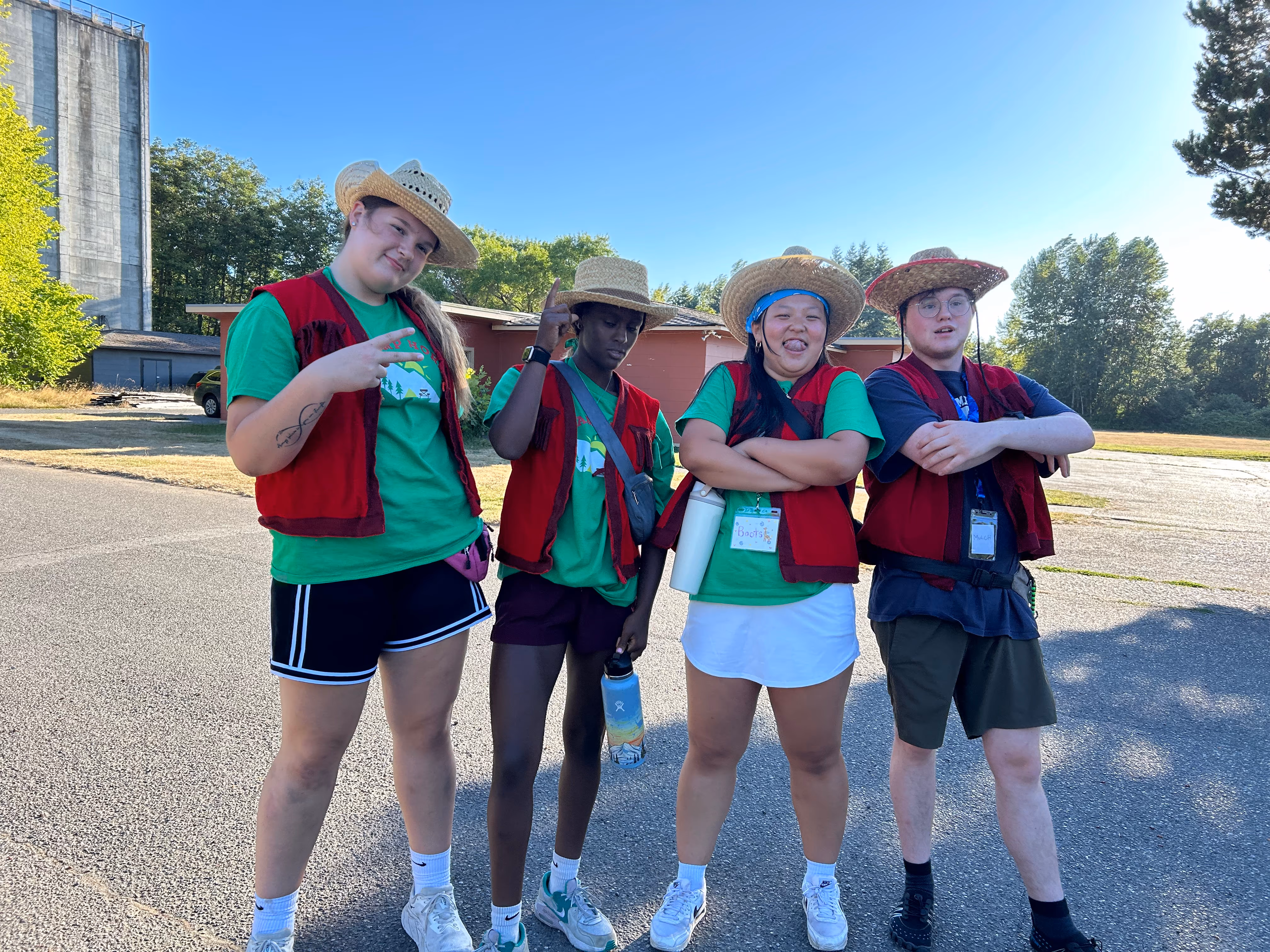 staff having fun