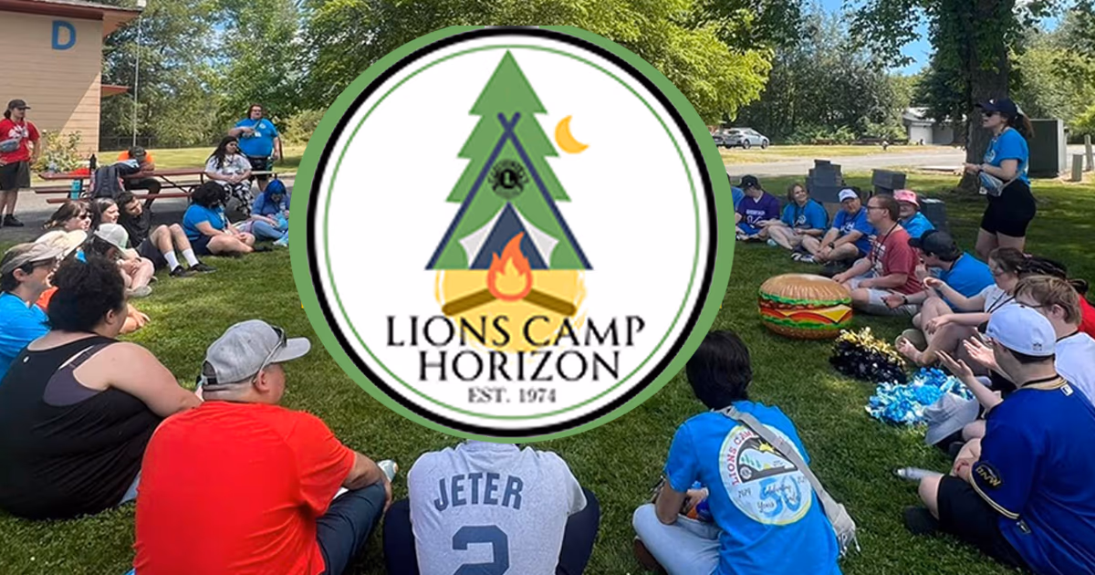 Lions Camp Horizon logo